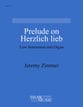 Prelude on Herzlich lieb Low Brass Inst and Piano P.O.D. cover